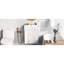 Meuble-lavabo de salle de bain moderne - 21,6 pouces, lavabo en céramique, rangement à gauche, tendance, support de rangement blanc 21,6 pouces, moderne,-1797039846