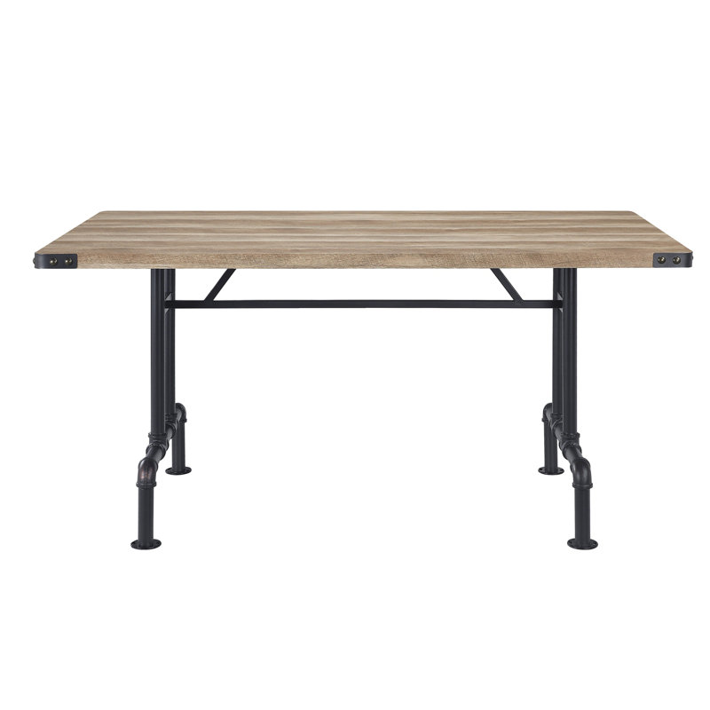Dining Table with Metal Leg