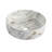 Ceramic Round Above Counter Bathroom Sink Art Basin, White Background With Golden Lines (BAA0014012PP)-1624377994