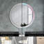 Huldar Glass Flat Wall Mirror