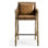 Echo Canyon Upholstered Stool with Solid Wood Frame