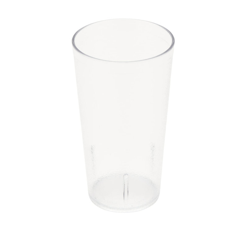 GET Gobelets de restaurant en plastique robustes, 32 onces, Transparent
