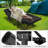 2 Packs Oversized XXL Folding Bed Cot with Mattress, 78in* 32in Folding Camping Cots with Carry Bag, Black-73018165