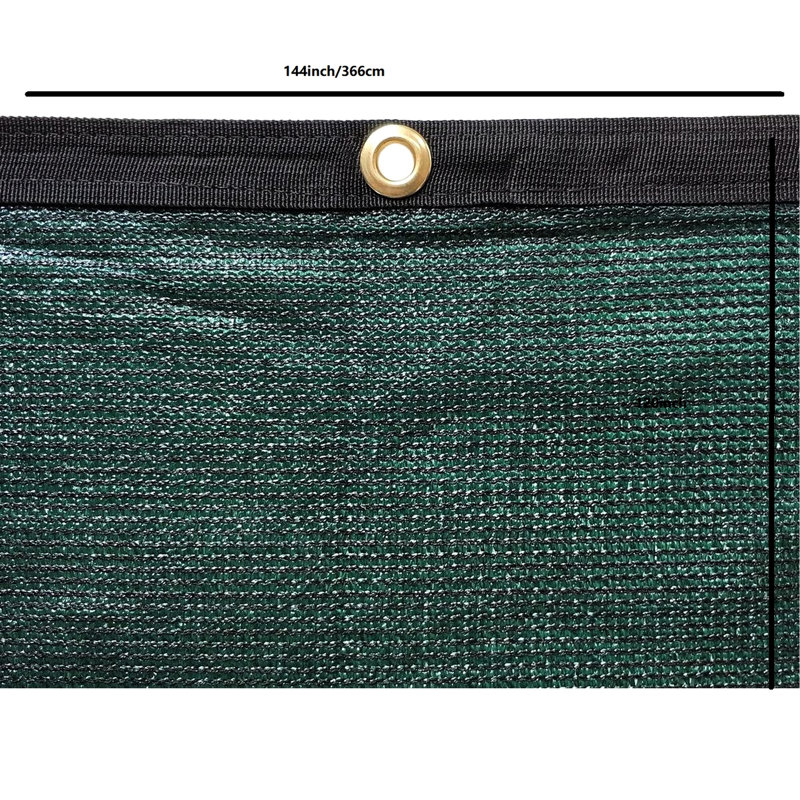 Dark 10ftx16ft Rv Privacy Sunblock Kit, Made Of High - Quality , Protection, Multi Year Durability, For Travel, 90% Shading, Edge Grommets, Comes With Lightweight Carry Bag Convenience Sun Shade