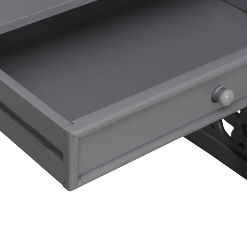 Chouteau Accent Writing Desk, Gray