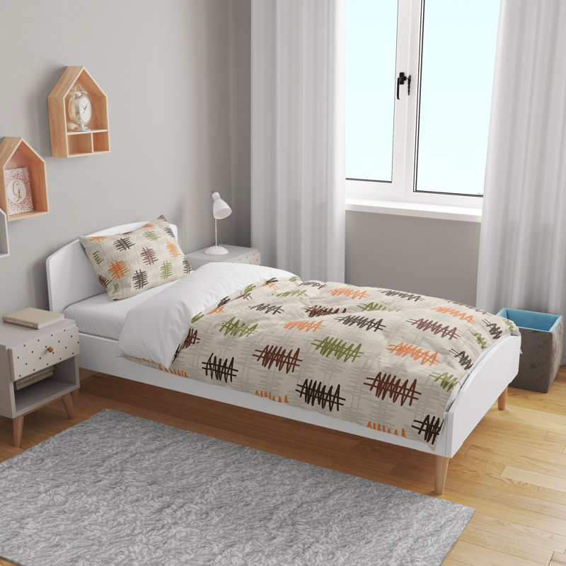 Abstract Duvet Cover, King Duvet Cover + 2 King Shams
