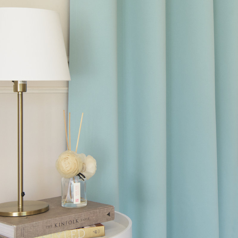 Blackout Curtain, Turquoise