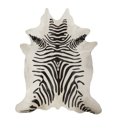 Khanna Cowhide Animal Print Indoor Rug