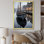 «Gray Canal Reflections In Monicol II», art mural sur toile Cityscapes
