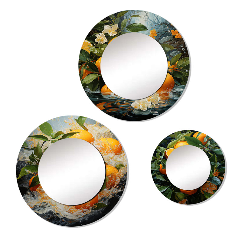 Wilderstein Metal Round Mirror