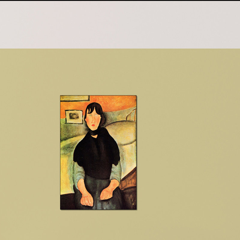 Modigliani Amedeo - Wrapped Canvas Painting, 90cm H x 60cm W x 1.8cm D