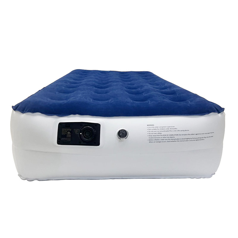 Matelas gonflable de luxe durable 14 po avec pompe électrique externe Montgomeryville