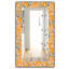 Miroir de salle de bain/meuble-lavabo moderne mid-century à fleurs décoratifs-40098237