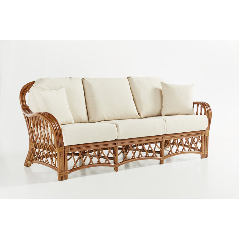 Sanders Upholstered 83'' Sofa, Denine Greige Natural