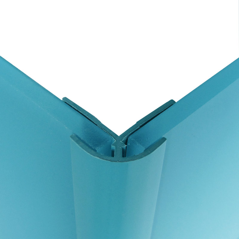 0.8" x 96" Wall Paneling in Blue
