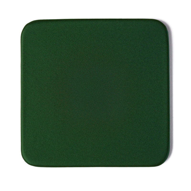 Comiskey Leather Square 1 Piece Coaster
