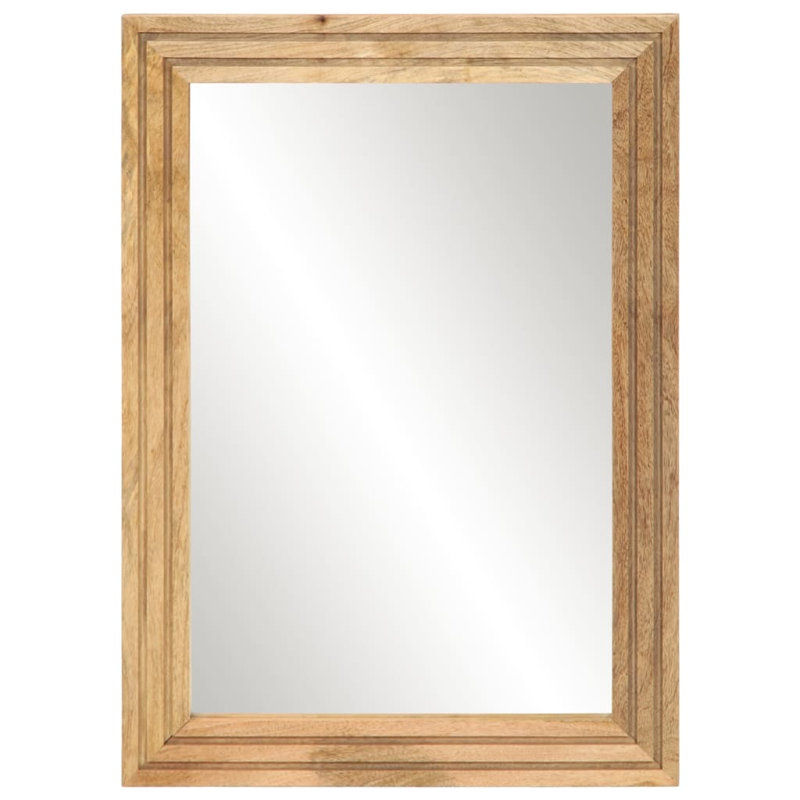 Bruny Bathroom Mirror, Light brown