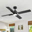  Ventilateur de plafond à 4 pales de 52 po avec lumières à DEL et télécommande Giragos-1113443185-1101192818