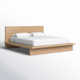 Soleil Wood Platform Bed