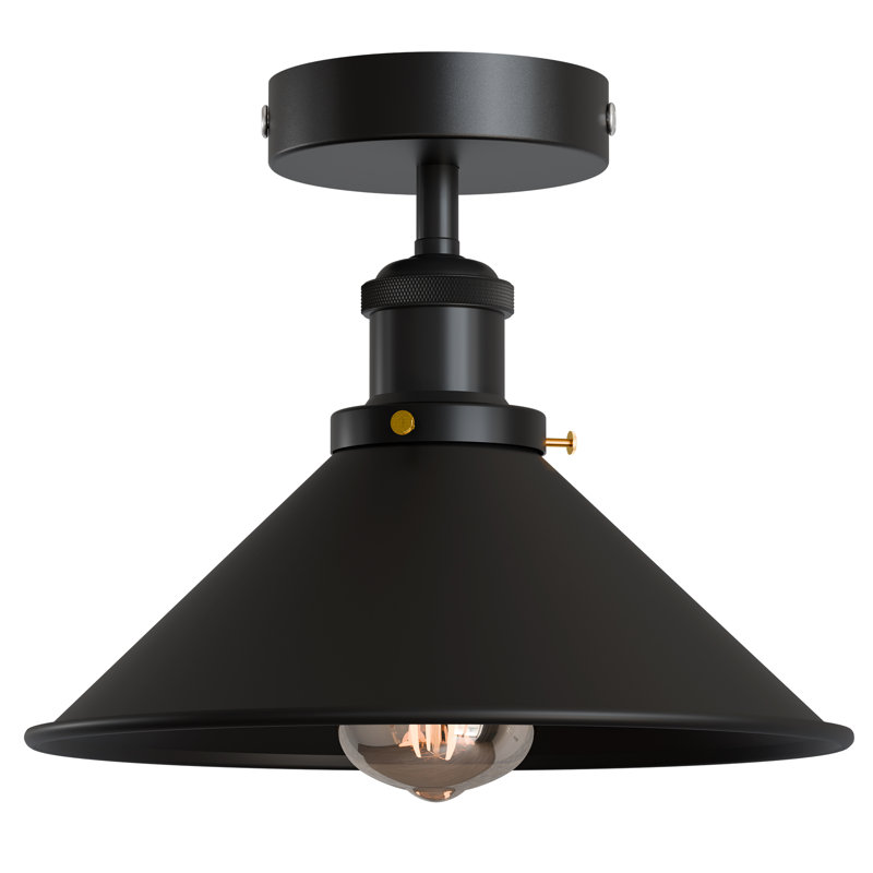 Langleyville Flush Mount, Black