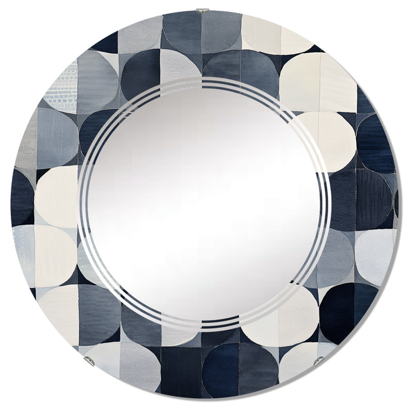 Gladsaxe Circle Wall Mirror, 32" x 32"