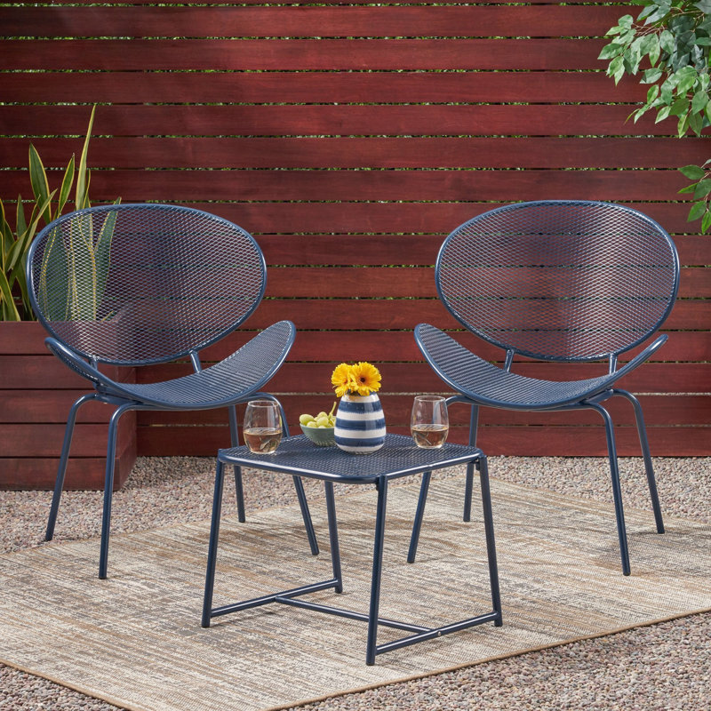Chat Set, Navy Blue