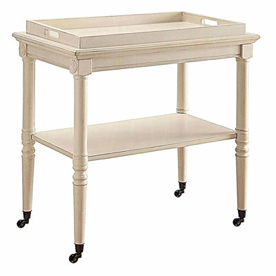 Retro White Dining Table Side Cabinet