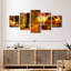 Ensemble de 5 pièces New England Fall On Canvas-1348036465
