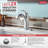 Lahara Single Hole Bathroom Faucet with Drain Assembly, Single Handle Bathroom Sink Faucet-14622306