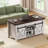 Lonan Coffee Table  Farmhouse Coffee Table with Storage and Hidden Compartment-1270208557