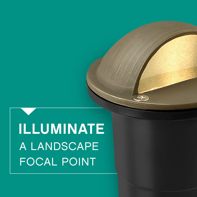 Hardy Island Low Voltage Hardwired Well Light
