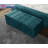 Alakay 102cm Wide Rectangle Striped Ottoman Storage Box with Hydrolic Arm-2047666046