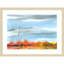 "Interférence" par Caryn Vainio, reproduction d'art encadrée en bois-1170214704