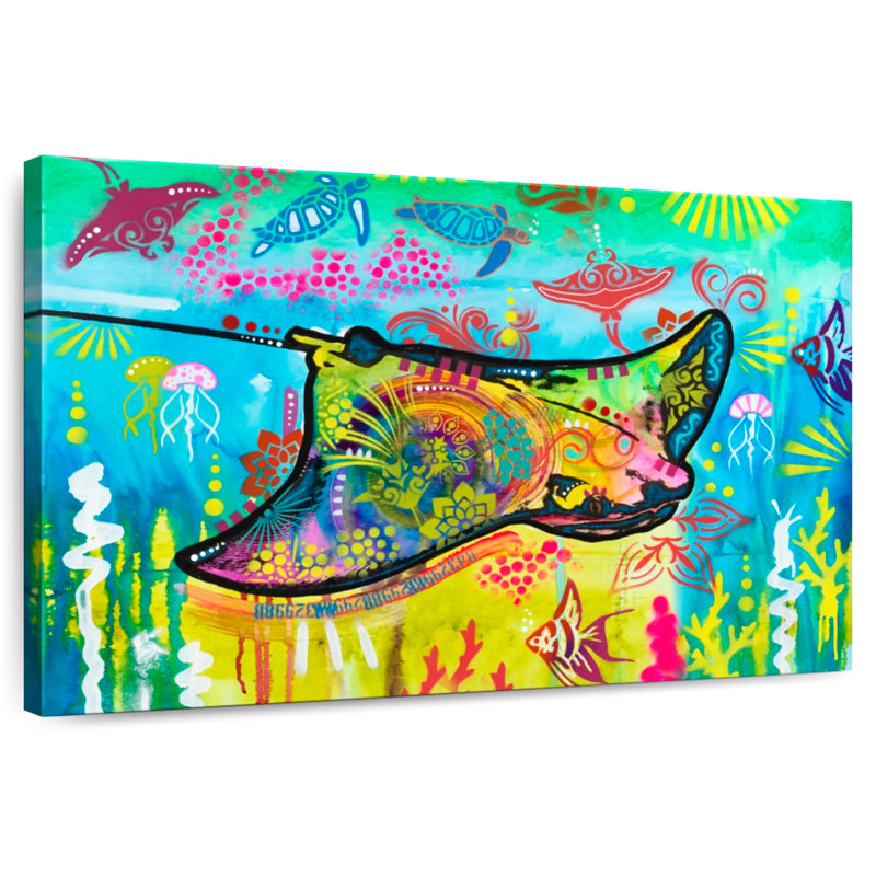 Brampt Sting Ray, 30" H x 45" W