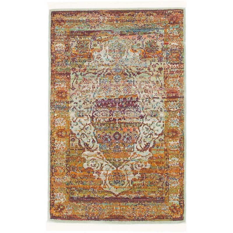 Tapis oriental brun Paren, Rectangle 2 pi 2 po x 3 pi