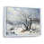 Cadre flottant blanc