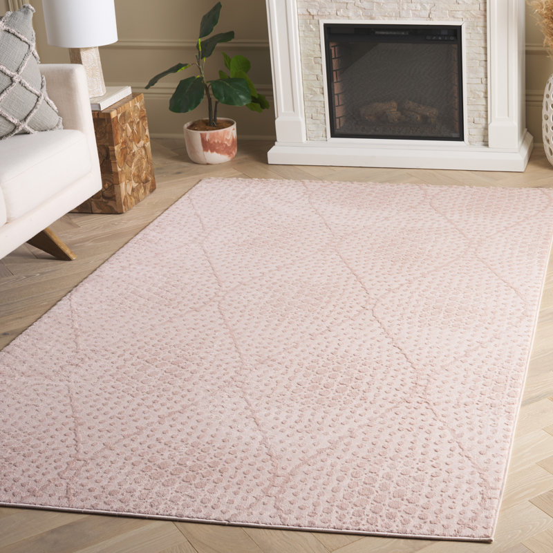 Abbygael Performance Geometric Rug, Rectangle 5'3" x 7'7"