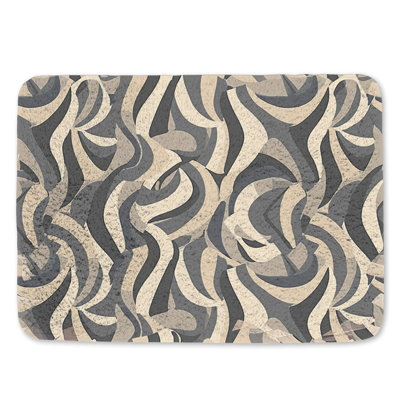 Tapis de bain en microfibre / microsuède Darshell