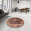 Tapis traditionnel mehroon/noir/crème Ulancy-971243211
