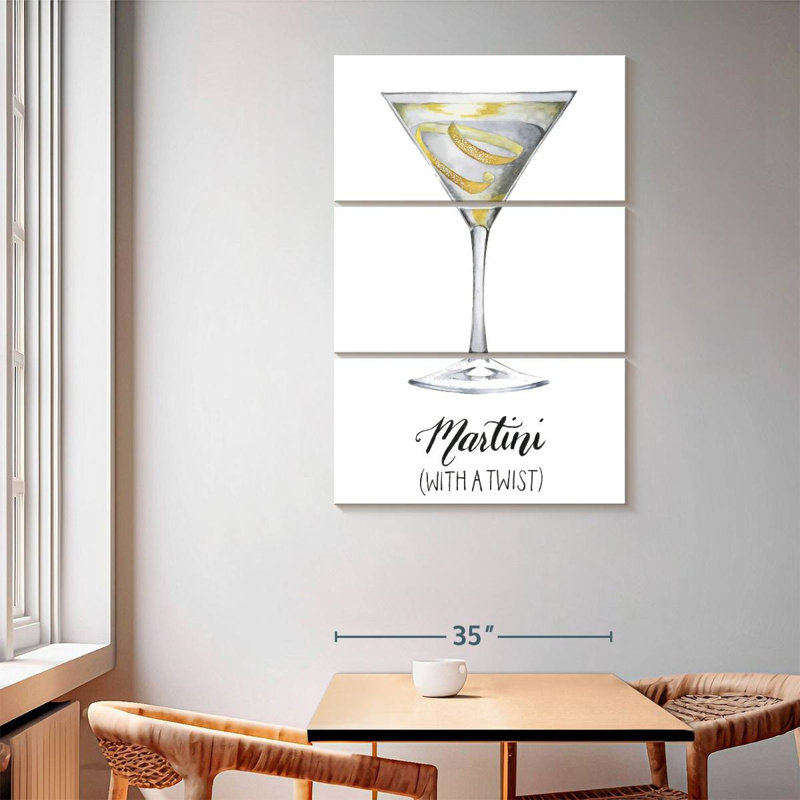 Yarlin Classic Happy Hour V, 65" H x 42" W