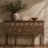 Console en nacre et bois Manali