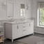 Elizabeth 72" Double Bathroom Vanity Set with Mirror-1102196678-1266986318