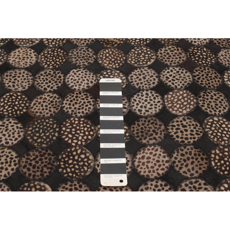Gotar Cowhide Geometric Indoor Rug