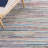 Mireia Rug Hand Woven Cotton Striped Rug-1764535100