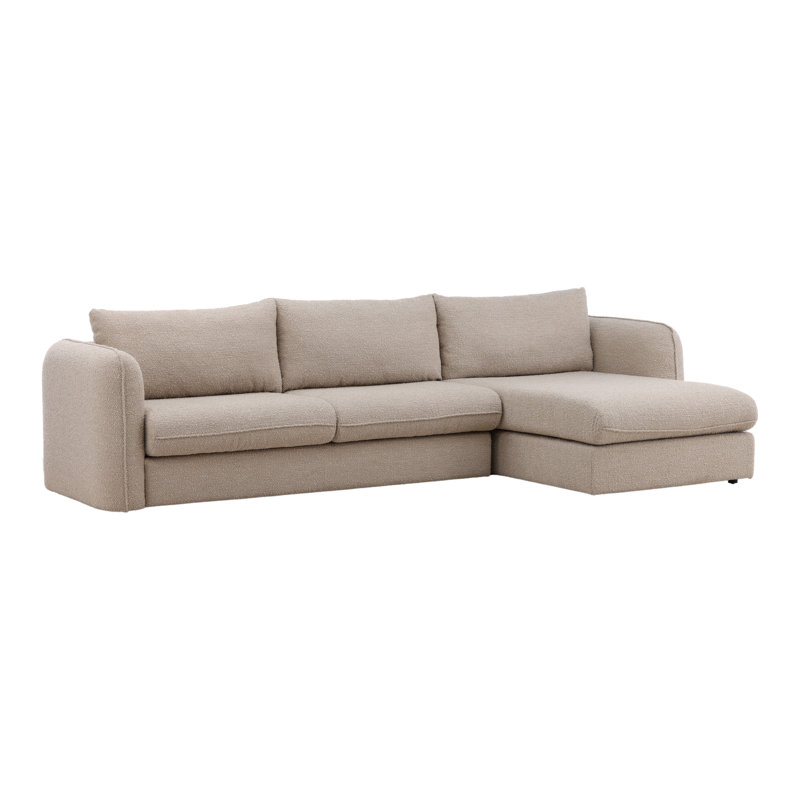 Torrey Chaise Sectional Sand, Left Hand Facing, Olana Sand