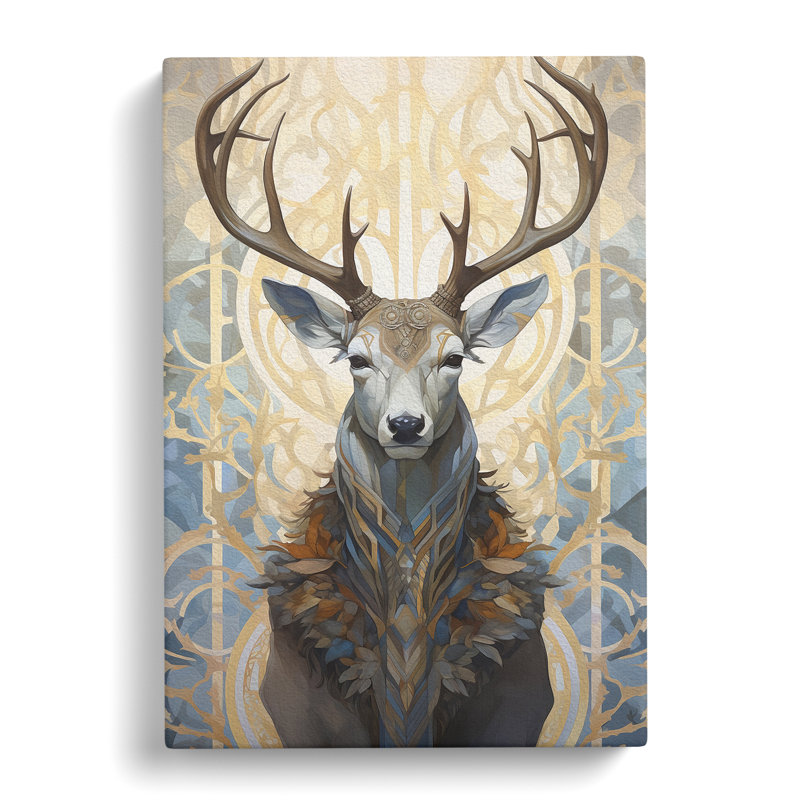 Stag No.2 - Print, 76cm H x 50cm W x 3cm D