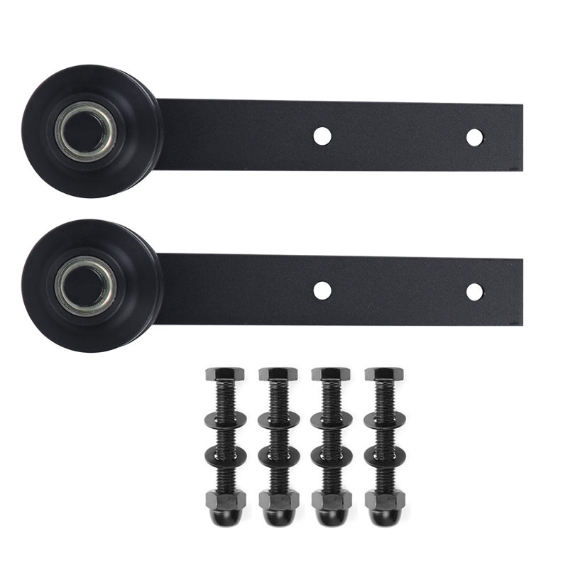 Roulettes en aluminium pour porte de grange coulissante