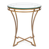Glass End Table