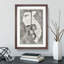 White Cockatoo by Theo Van Hoytema - Picture Frame Painting-62765564-62765568