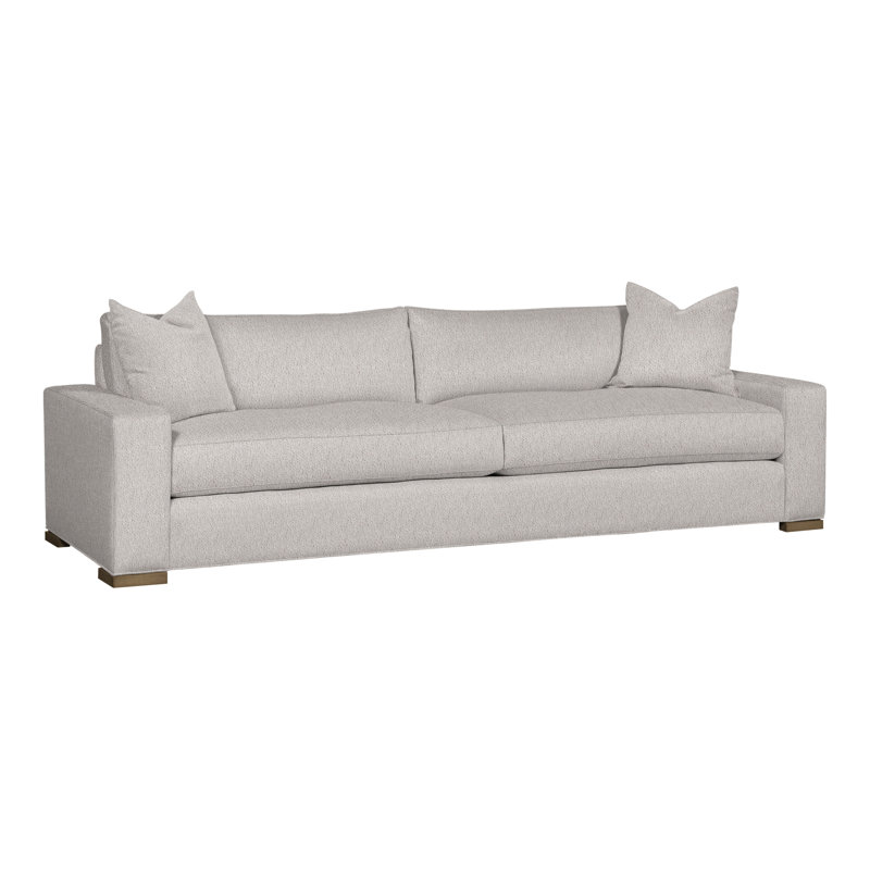 Paxton 109" Two Seat Extended Sofa, Navada Granite, Hampton